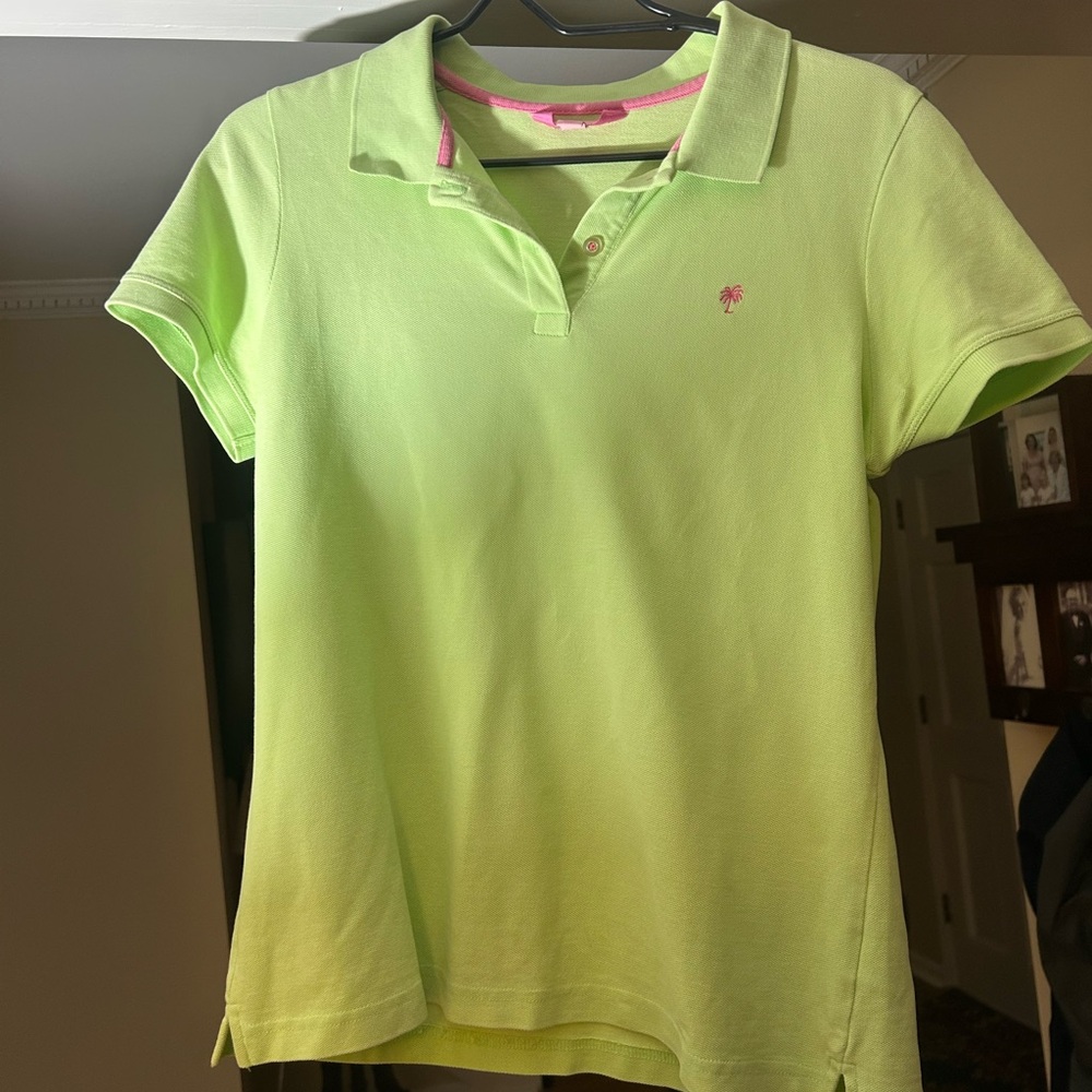 Lilly Pulitzer Light Green Polo Shirt